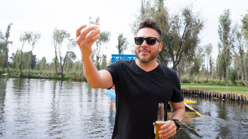World Cup Mexico City in XOchimilco